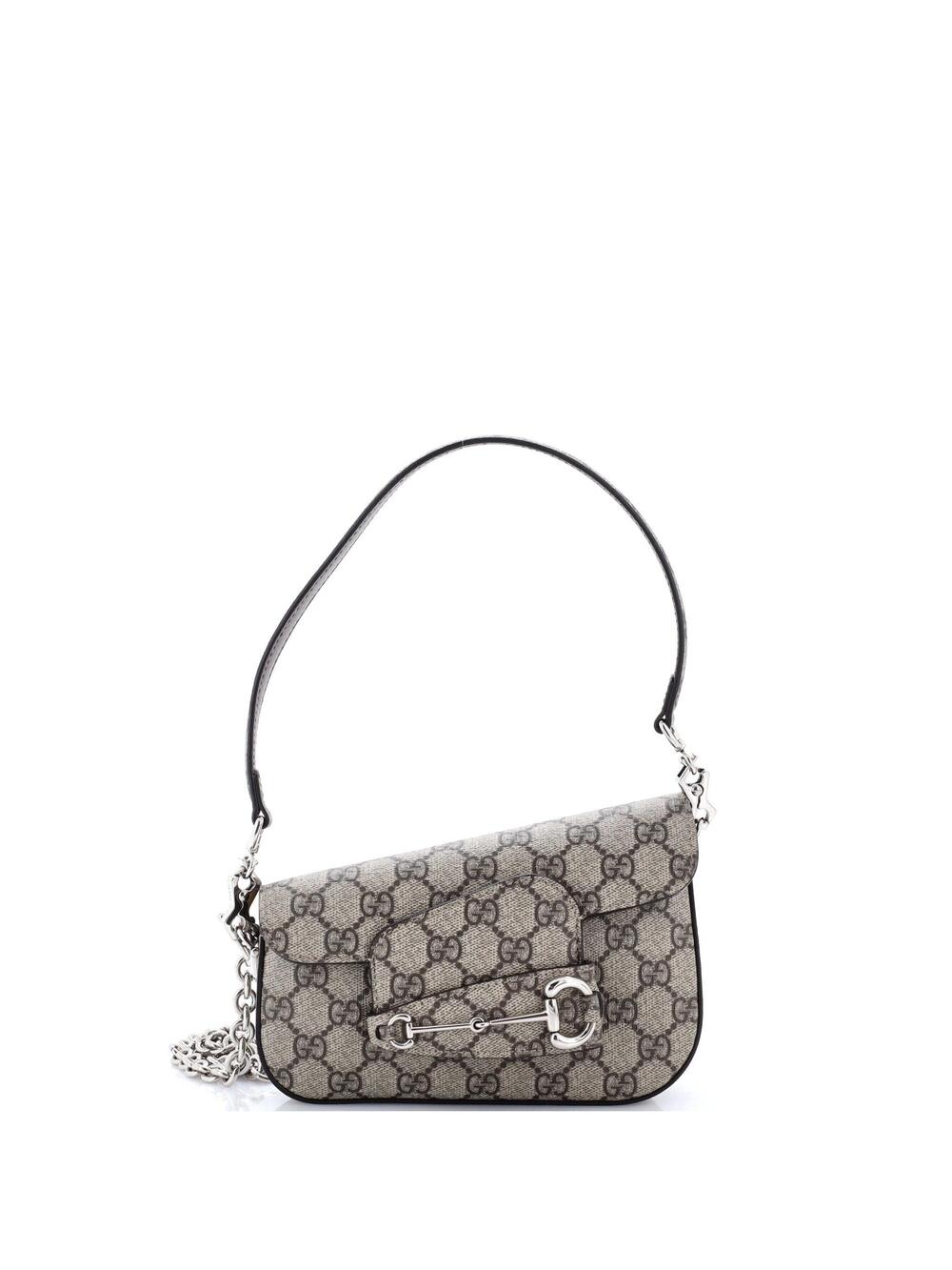 Gucci Horsebit Asymmetric Shoulder Bag #364452G19B
